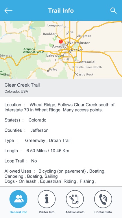 Colorado Recreation Trails