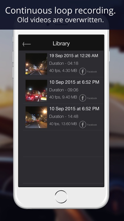 Road watcher: dash camera, car video recorder. screenshot-3