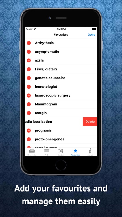 Cancer Terms Dictionary screenshot-3