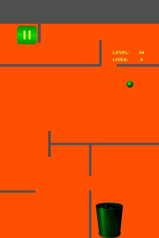 Crazy Red Ball and Walls screenshot 3