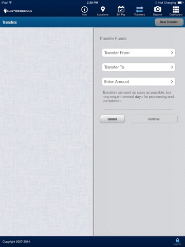 FNBW Mobile for iPad screenshot 2