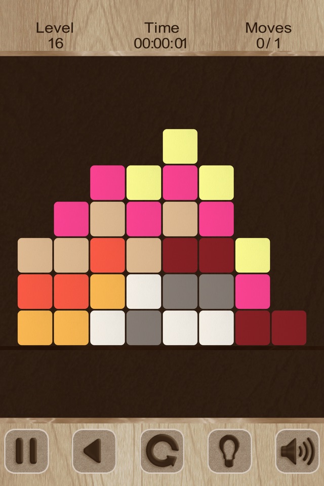 Swap the color cells. Puzzle screenshot 2