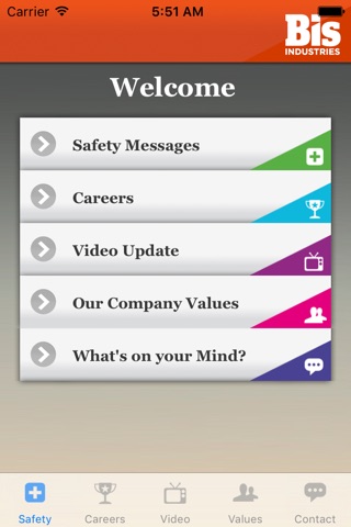 Bis Industries Mobile App screenshot 2