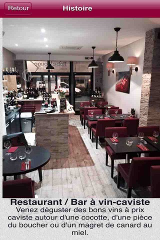 Robe Rouge Caviste Restaurant screenshot 2
