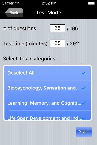 Praxis II Psych Exam Prep screenshot 4