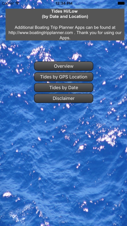 Gulf Coast Tides Hi-Low by Date and Location