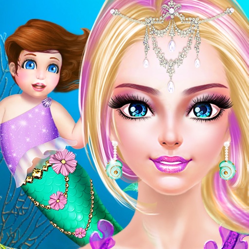 Mermaid Family: Underwater Fun iOS App