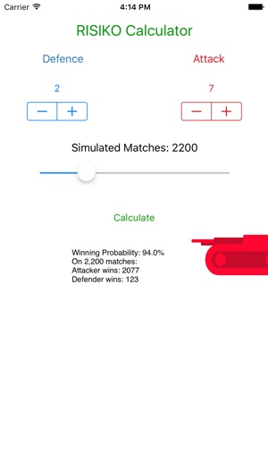 RISIKO Calculator(圖2)-速報App