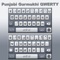 This keyboard features a convenient and fast way to input Gurmukhi (Indian-Punjabi, Panjabi) through its "Smart input scheme"