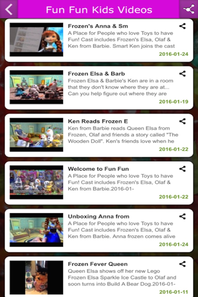 Fun Kids Videos screenshot 2