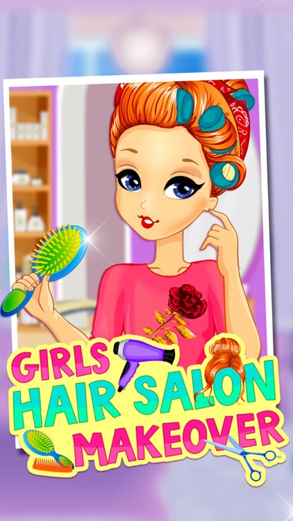 Girls Hair Salon Makeover