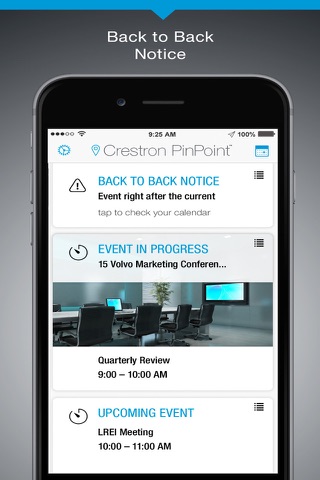 Crestron PinPoint screenshot 2