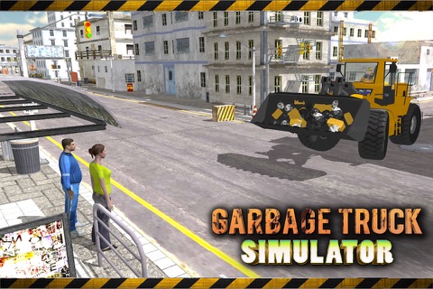 Real Garbage Truck Simulator 3D screenshot 3