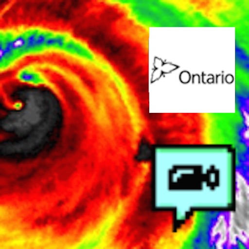 Ontario NOAA Radar with Traffic Cameras 3D icon