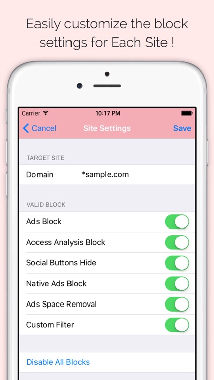 AdFilter - Customizable Ad-Blocking App for Safari screenshot-3