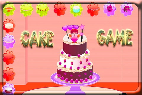 Rose Wedding Cake Games screenshot 2