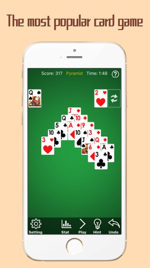 Pyramid Solitaire App - Go Snap Cards Up Now(圖1)-速報App