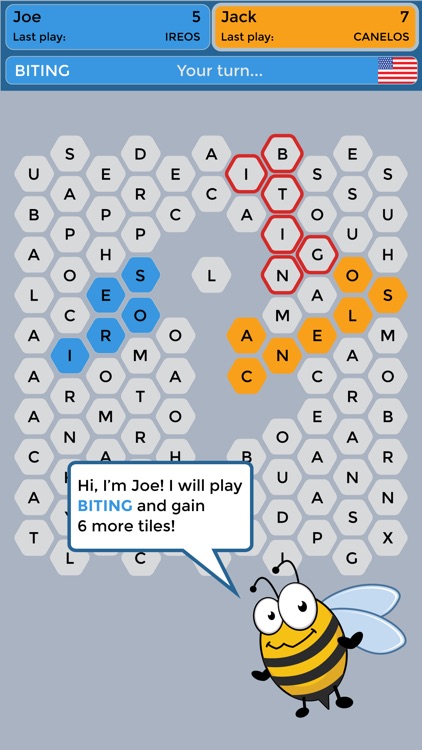 Wordy Bee - Find Words,Claim Tiles,Play Friends screenshot-0
