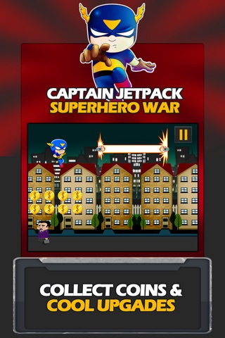 Captain Jetpack Superhero War Pro screenshot 2