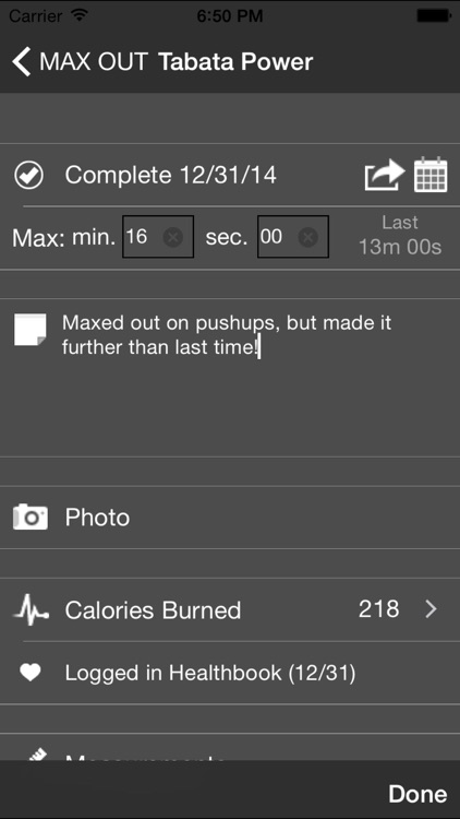 Tracker for Max Out 30