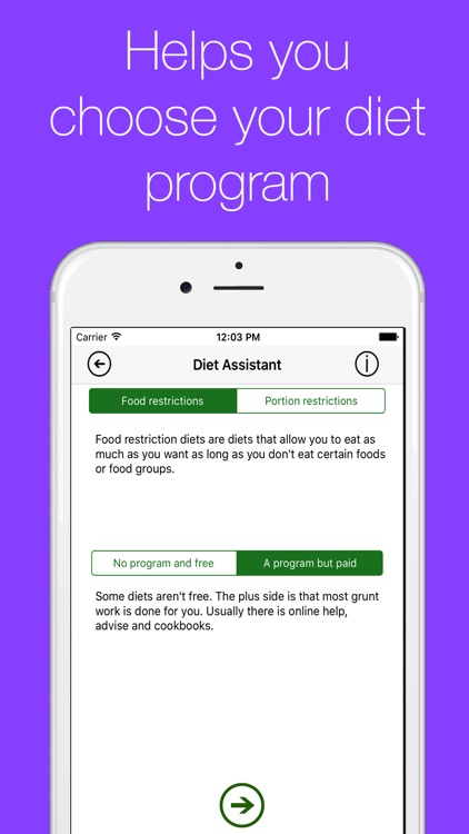 Diet laboratory, your personal dietician screenshot-3