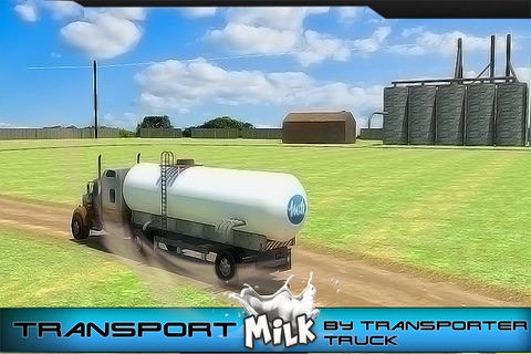 Transport Truck: Milk Supply screenshot 2