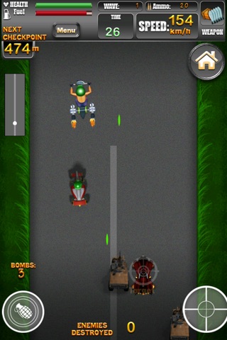 Ultimate SWAT Car Speed Racing Pro - cool virtual shooting race game screenshot 2