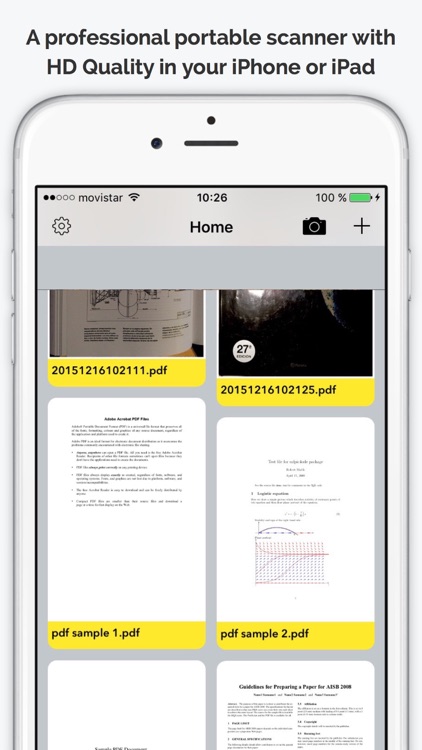 Scan to PDF - Easy Document and Receipt Photo Scanner