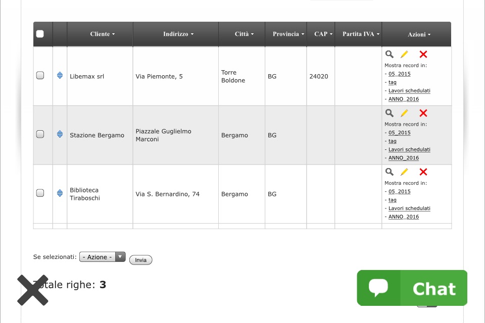 Libemax, Database online cloud screenshot 3