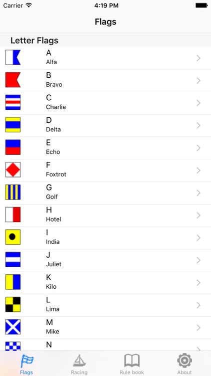 iRegatta Flags screenshot-3