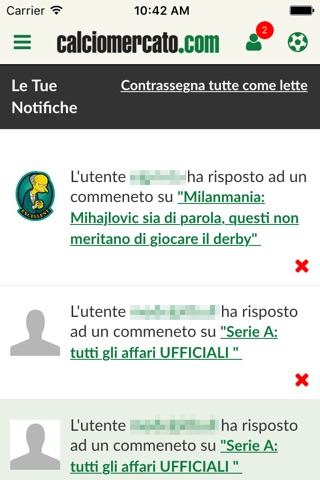 Calciomercato.com screenshot 2