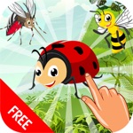 Insect Vocabulary Words English Language Learning Game for Kids Toddlers and Preschoolers