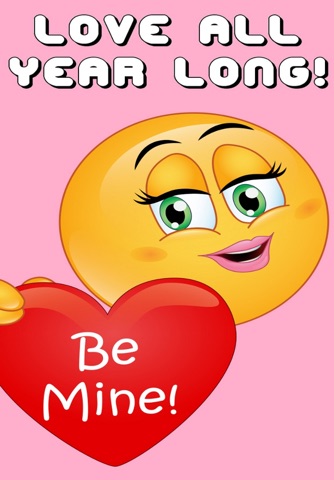 Flirty Valentines Emoji Keyboard by Emoji World screenshot 3