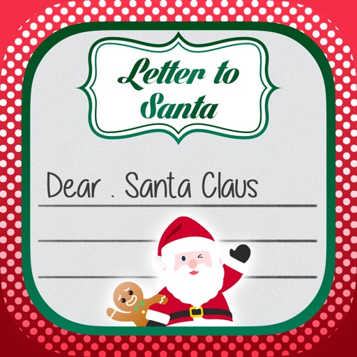 Letter to Santa Claus for Christmas Free icon