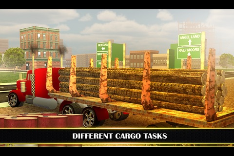 American Truck Cargo Delivery 3D screenshot 3