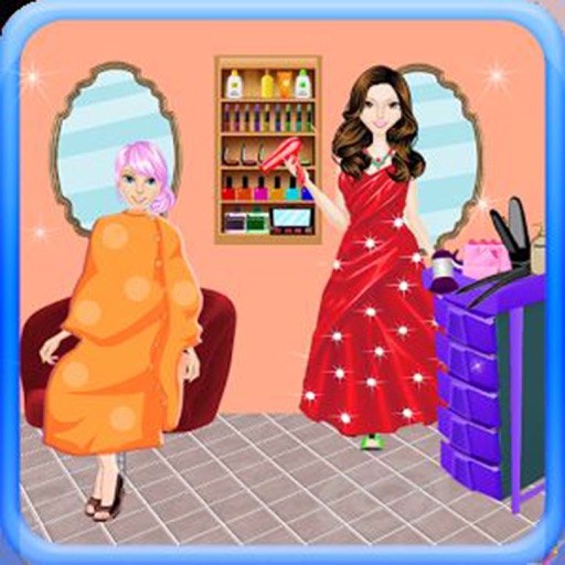 DressUp barber salon beauty games for girls icon