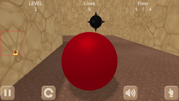 Red ball & maze. Inside View screenshot-4