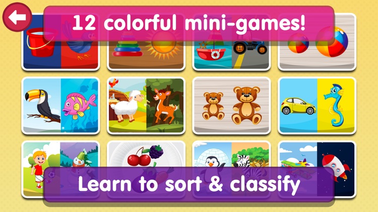 Smart Baby Sorter HD - Early Learning Shapes and Colors / Matching and Educational Games for Preschool Kids