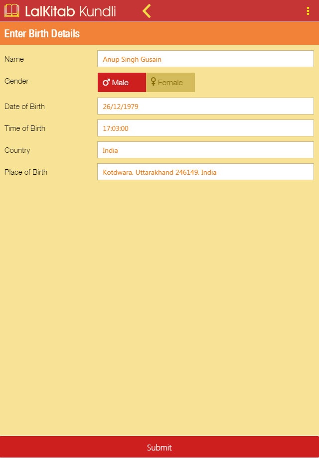 Lal Kitab Kundli screenshot 2