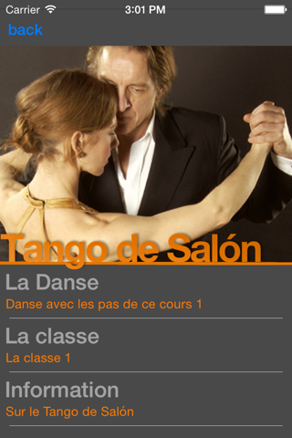 Tango curso screenshot 2
