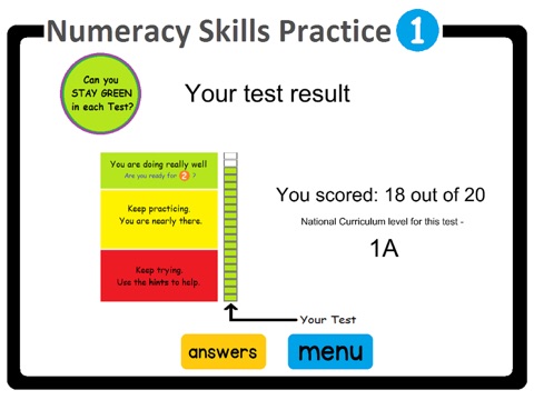 Numeracy Skills Practice 1 screenshot 3
