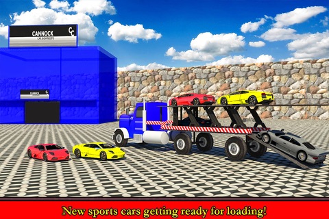 Transporter Truck: Sports Cars screenshot 3