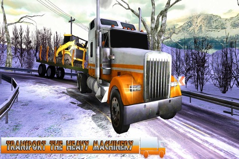 Heavy Machinery Cargo Transporter Truck: Transport Mega Construction Equipment in this Parking Simulation screenshot 2
