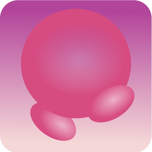 Round Pink Creature iOS App