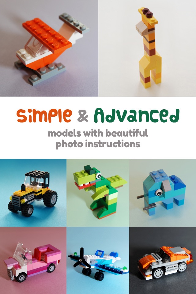 Cool Instructions for Lego - Beautiful step-by-step photo guides for building great models screenshot 3