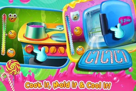 Cotton Candy Maker Factory-Crazy Chef Game screenshot 2