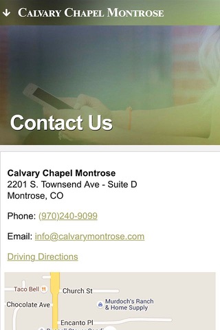 Calvary Chapel Montrose screenshot 3