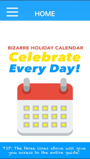 Bizarre Holidays Calendar Celebrate Every Day(圖1)-速報App