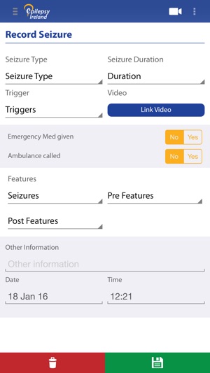 Epilepsy Ireland Diary App(圖1)-速報App