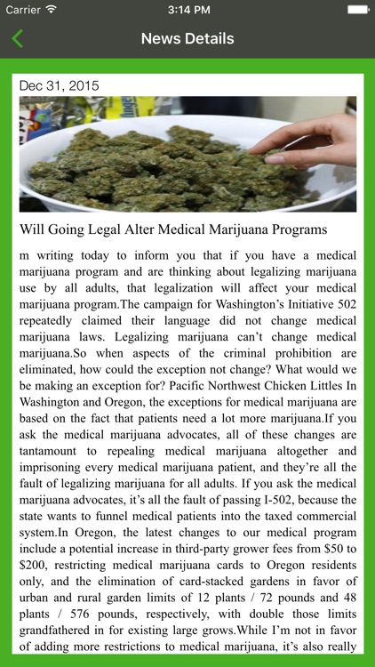 Marijuana App